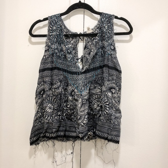 EUC Free People One Open Back Tank Top - Picture 1 of 4